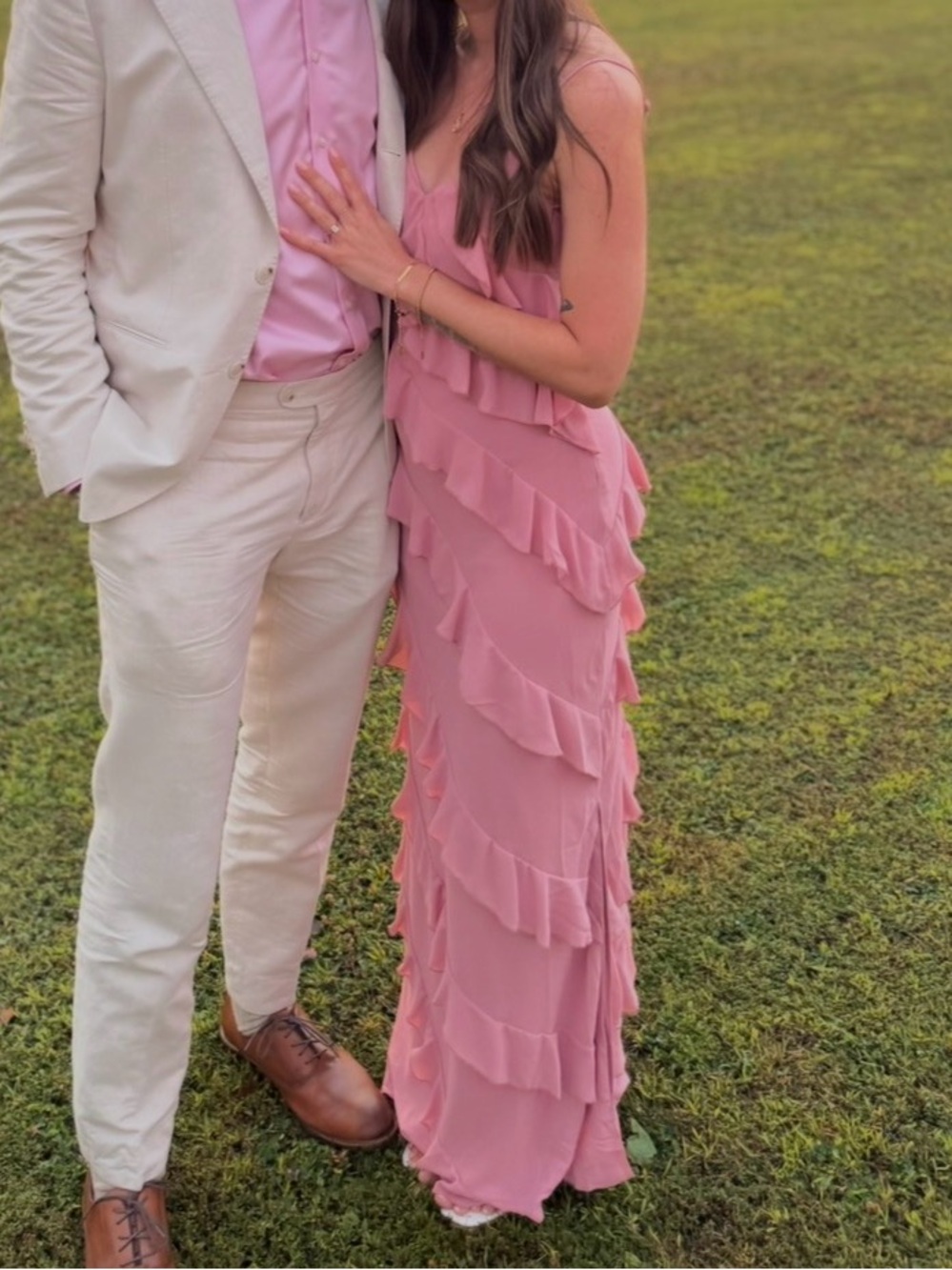 Pink Ruffle Dress - Picture 3 of 3